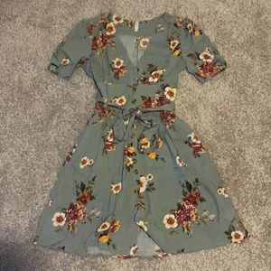 Floral Day Dress XS